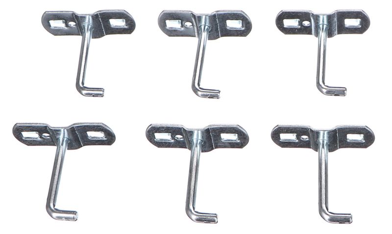 Sada háčků pro dílenský vozík MECHANIC TROLLEY, 20 ks SIXTOL