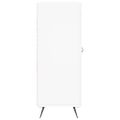 vidaXL Komoda biela 69,5x34x90 cm kompozitné drevo