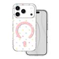 Magnetický obal Bubble Dots Mag pre iPhone 17 Pro 6,3" / 18 Pro 6,3" biely