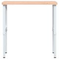 vidaXL Pracovný stôl 100x(55-60)x(73-99,5) cm masívny buk
