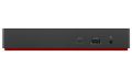 Lenovo ThinkPad Universal USB-C Dock - EU Dokovacia stanica, 3x USB 3.1, 1x USB typ C, 2x USB 2.0, 2x DisplayPort, 1x HDMI, 1x RJ-45, audio, 90W, čierna