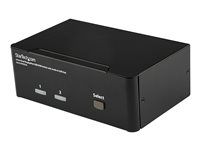 2-portový USB 2.0 hub - Audio a mikrofón - DP KVM prepínač (SV231DPDDUA) - KVM/audio prepínač - 2 x KVM/audio - 1 lokálny používateľ - desktop - pre P/N: IM12D1500P, SVA12M2NEUA, SVA12M5NA