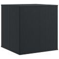 vidaXL Záhradný úložný box z polyratanu 100x97,5x104 cm čierny
