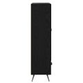 vidaXL Highboard Čierny dub 69,5 x 31 x 115 cm