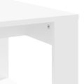 vidaXL Konferenčný stolík biely 102x50x35 cm kompozitné drevo