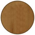 vidaXL Okrúhly koberec hnedý 60 cm bambusový