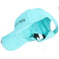 Kšiltovka s LED svetlom B-CAP 25 lm, nabíjacia, USB, univerzálna veľkosť, tyrkysová SIXTOL