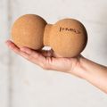 Korková dvojitá masážna lopta HMS BLW02 - Lacrosse Ball