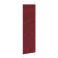 vidaXL Plisovaná roleta bordová červená 60x200 cm šírka látky 59,4 cm polyester