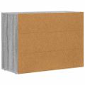 vidaXL Servírovacia skriňa ELST Sivý Sonoma 80,5 x 35 x 59 cm
