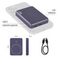 Powerbanka EMOS WI 522 /B0555BL/, 5 000 mAh, 20 W+Wireless, modrá