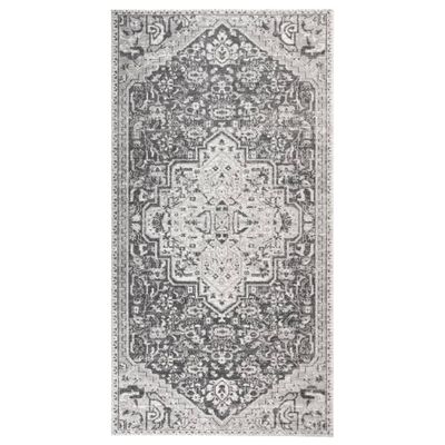 vidaXL Vonkajší koberec hladké tkanie 80x150 cm bledosivý
