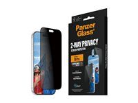 PanzerGlass ochranné sklo Privacy Apple iPhone 18 Pro s inštalačným rámčekom