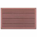 vidaXL Podlahový prvok pre solárnu sprchu/rebrík 101x63x5,5 cm drevoplast