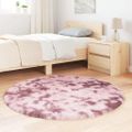 vidaXL Chlpatý koberec s vysokým vlasom NAVARRA 120x120 cm polyester