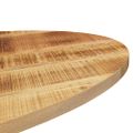 vidaXL Stolová doska 100x40x2,5 cm oválna masívny mangovník