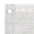 vidaXL Balkónová markíza z HDPE, 90x600 cm, biela