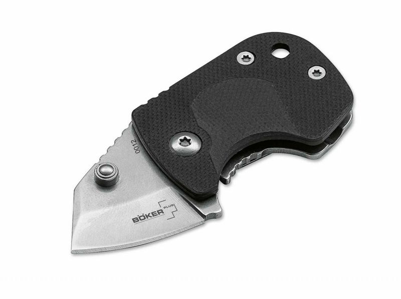 Böker Plus 01BO573 DW-1 najmenší vreckový nôž 2,7 cm, čierna, Zytel, nehrdzavejúca oceľ