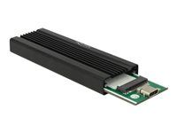 Kryt úložiska - M.2 Card - USB 3.1 (Gen 2) - čierna
