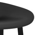vidaXL 5-dielna barová súprava biela a čierna