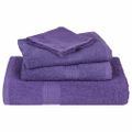 vidaXL Uteráky pre hostí FROGN 4 ks fialové 30x50 cm 360 g/m²