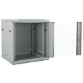 vidaXL Sieťový kabinet s úložiskom Sivá 60 x 45 x 65 cm Oceľ