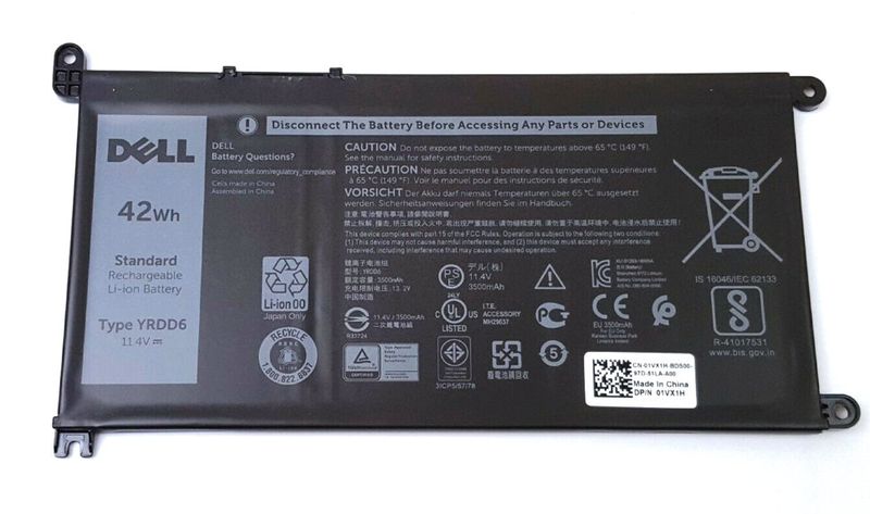 Dell Batéria 3-cell 42W/HRLI-ION pre NB Inspiron 5481,3590,5590, Vostro 5581,5590,3500 Latitude 3500