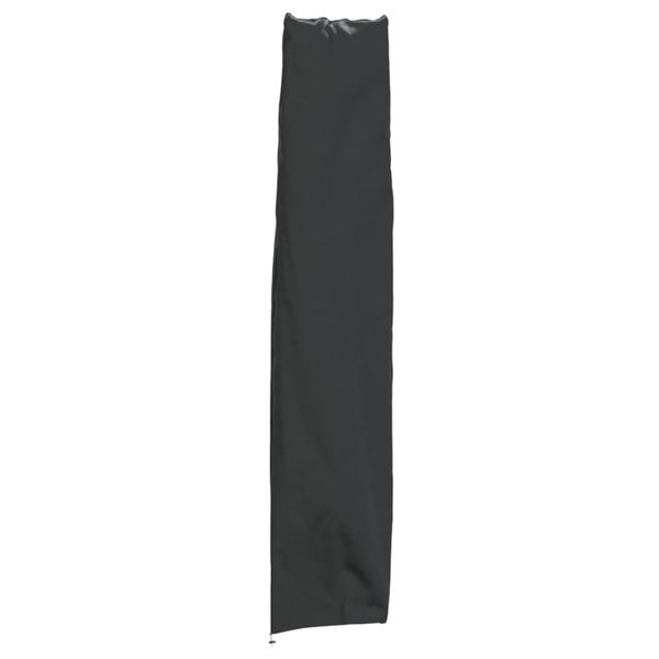 vidaXL Obal na záhradný slnečník čierny 136x25/23,5 cm 420D oxford