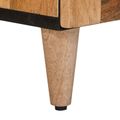 vidaXL Servírovacia skriňa Prírodná 60 x 33 x 75 cm