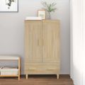 vidaXL Vysoká skrinka dub sonoma 70x31x115 cm spracované drevo