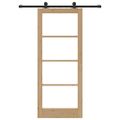 vidaXL Posuvné dvere ORKDAL Prírodná 83 x 202 cm
