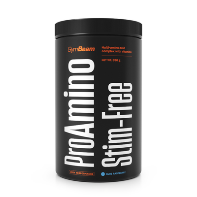 ProAMINO Stim-free - GymBeam, modrá malina