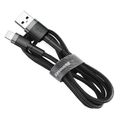 Baseus Cafule USB Lightning kábel 2,4 A 1 m (sivý+čierny)