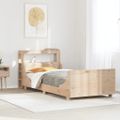 vidaXL Posteľ bez matraca 90x200 cm masívna borovica