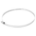 vidaXL Hadicové svorky 6 ks 91-165 mm 304 nerezová oceľ