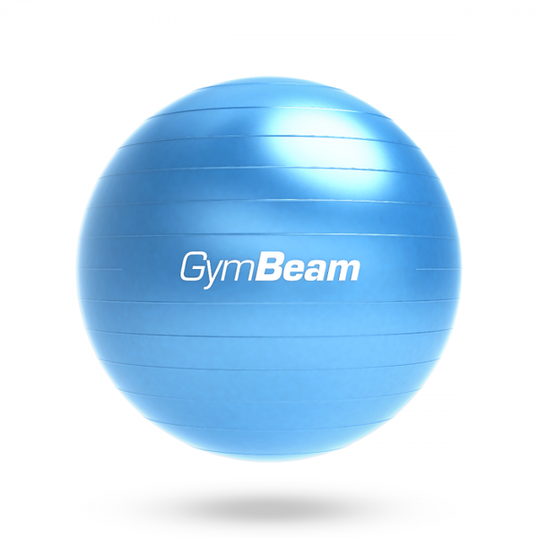 Fitlopta FitBall 65 cm - GymBeam, modrá