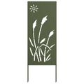 vidaXL Záhradná clona na súkromie Rezací Olivovo zelená 50 x 140 cm