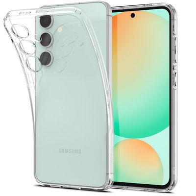 Púzdro Spigen Liquid Crystal pre Samsung Galaxy S24 FE kryštálovo číre