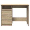 vidaXL Stôl dub somoma 102x50x75 cm kompozitné drevo