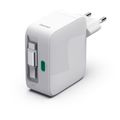 HAMA GaN, Rýchlonabíjačka, 2x USB-C PD/QC 30W Odn