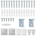 vidaXL Žalúzia Biely 213 x 130 cm 25 mm PVC