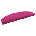 vidaXL Samolepiace schodové rohože 15 ks 80 x 24,5 x 3,5 cm Ružová