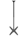 Neomounts  FPMA-C340BLACK / Flat Screen Ceiling Mount (Height: 106-156 cm) / Black Držák, VESA, stropní, pro monitor, úhloprícka 32"-75", náklon 25°, otácení 360°, rotace 6°, nosnost 50kg, cerný