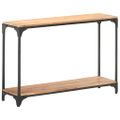 vidaXL Konzolový stolík 110x30x75 cm akáciový masív