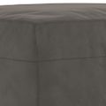 vidaXL Lavička tmavosivá 100x35x41 cm zamat
