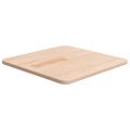 vidaXL Štvorcová stolová doska 40x40x1,5 cm neošetrený dubový masív