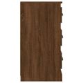 vidaXL Komoda hnedý dub 70x35,5x67,5 cm spracované drevo