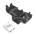 Solarix - samorezný keystone CAT5E UTP, RAL FIT moduly, SECURE CAP