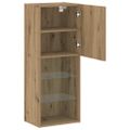 vidaXL Zostava TV skriniek 40,5 x 30 x 102 cm Remeselný dub