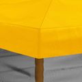vidaXL Kryt altánku s bočnými stenami 6 x 3 m Žltá Polyester 190 gsm
